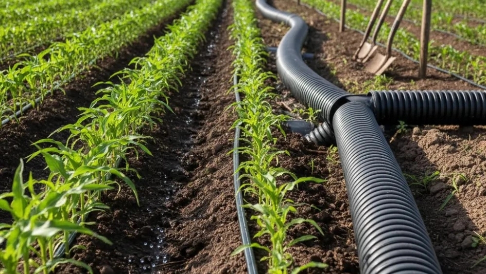 Drip irrigation tape and Karogate pipes with guaranteed quality in Mashhad Drip irrigation tape and Karogate pipes with guaranteed quality in Mashhad